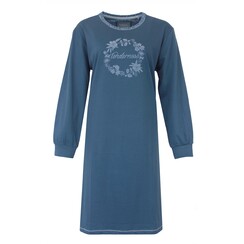 TENGD25013A Tenderness dames Nachthemd Blauw.