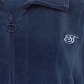Tenderness TEHSD25001A Tenderness dames Huispak Velours Blauw.