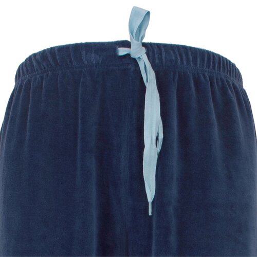 Tenderness TEHSD25001A Tenderness dames Huispak Velours Blauw.