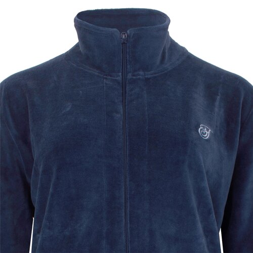 Tenderness TEHSD25001A Tenderness dames Huispak Velours Blauw.