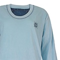 Tenderness TEPYD25023A Tenderness dames Pyjama Velours Lichtblauw.