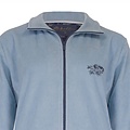Medaillon MEHSD25001A Medaillon dames Huispak Velours  Lichtblauw.
