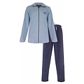 Medaillon MEHSD25001A Medaillon dames Huispak Velours  Lichtblauw.