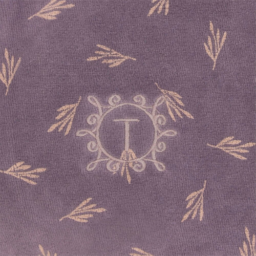 Tenderness TEPYD25022A Tenderness dames pyjama Velours Paars.