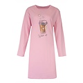 Temptation TPNGD25010A Temptation dames Big Shirt Roze.