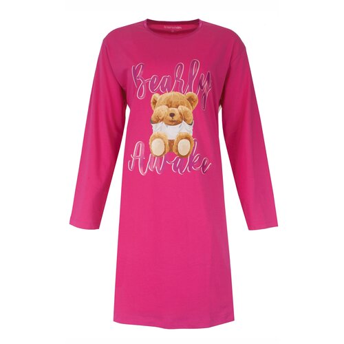 Temptation TPNGD25002A Temptation dames Big Shirt Fuchsia.
