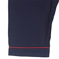 Paul Hopkins PHPYH25022A Paul Hopkins Heren Pyjama Geweven Blauw Rood.