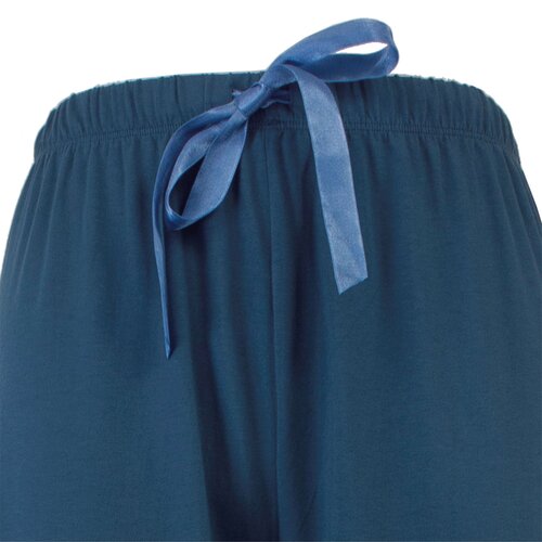 Medaillon MEPYD25009A Medaillon dames Pyjama Petrol Blauw.