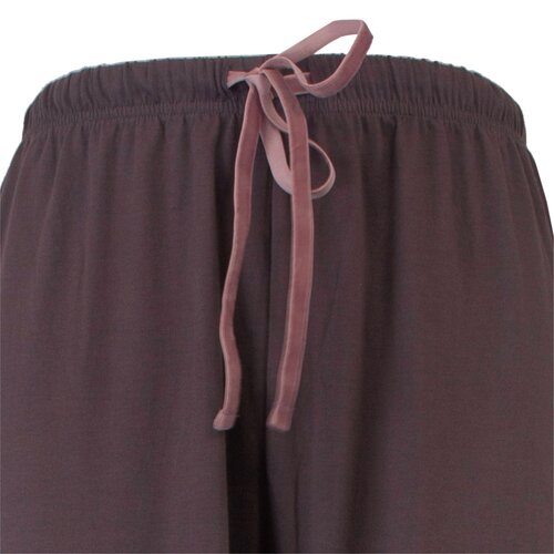 Medaillon MEPYD25010A Medaillon dames Doorknoop Pyjama Bruin.