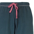 Tenderness TEPYD25001A Tenderness dames Badstof Pyjama Petrol Groen.