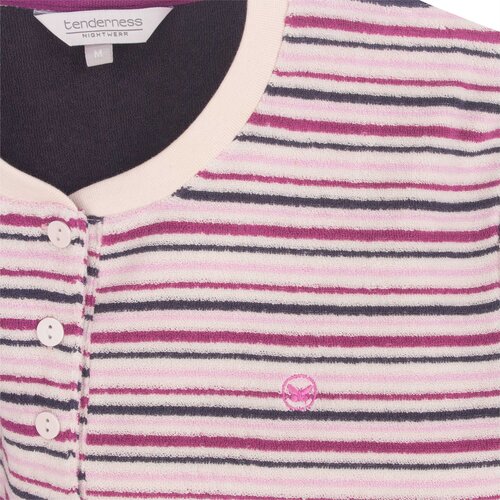 Tenderness TEPYD25004A Tenderness dames Badstof Pyjama Beige.