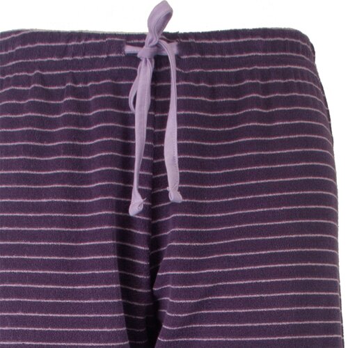 Tenderness TEPYD25005A Tenderness dames Badstof Pyjama Paars.