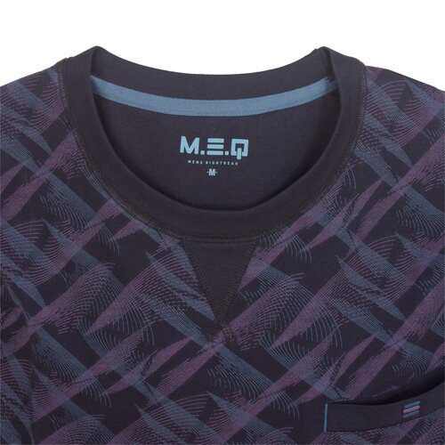 M.E.Q. MESAH25001A MEQ Heren Shortama Blauw.
