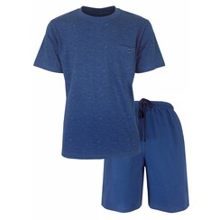 MESAH25003A MEQ Heren Shortama Blauw.