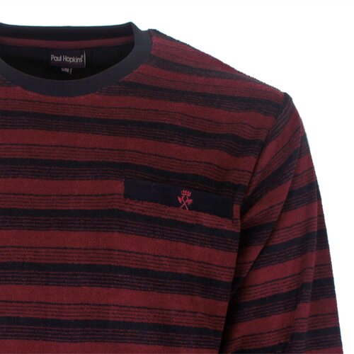 Paul Hopkins PHPYH25007A Paul Hopkins Heren Badstof Pyjama Navy.