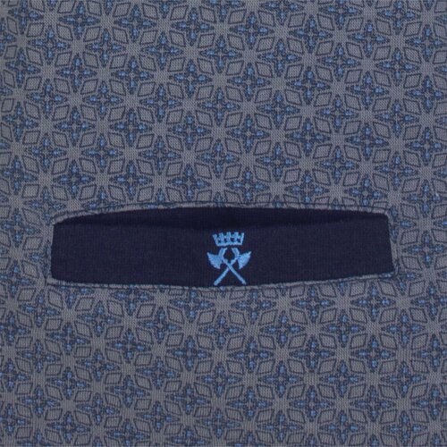 Paul Hopkins PHPYH25023B Paul Hopkins Heren Fleece Pyjama Blauw.