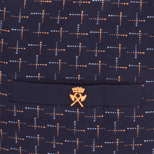 Paul Hopkins PHPYH25034A Paul Hopkins Heren Pyjama Donker Blauw.