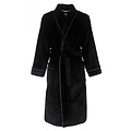 Paul Hopkins PHBRH25001A Paul Hopkins Heren Fleece Badjas Ochtendjas Zwart.