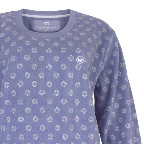 Tenderness TEPYD25021A Tenderness dames Pyjama Velours Lila