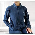 Tenderness TEHSD25001A Tenderness dames Huispak Velours Blauw.