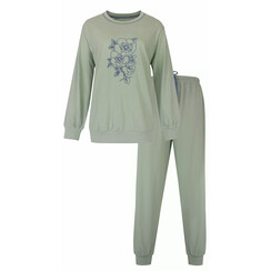 TEPYD25018A Tenderness dames Pyjama Licht Groen.