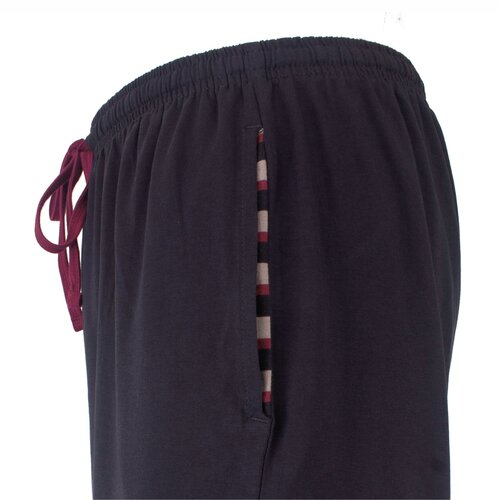 M.E.Q. MEPYH25002A MEQ Heren Pyjama Ronde Hals Lange Mouw Grijs.