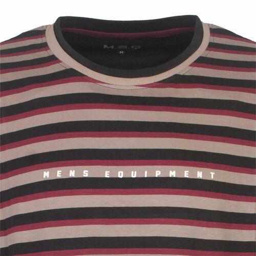 M.E.Q. MEPYH25002A MEQ Heren Pyjama Ronde Hals Lange Mouw Grijs.