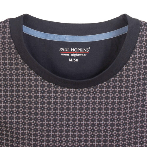 Paul Hopkins PHPYH25028A Paul Hopkins Heren Pyjama Antraciet.