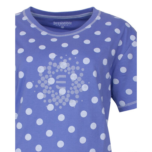 Irresistible IRSAD16002A Irresistible Dames  Shortama Blauw.