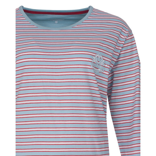 Irresistible IRPYD16005B Irresistible Dames Pyjama  Gestreept Blauw.