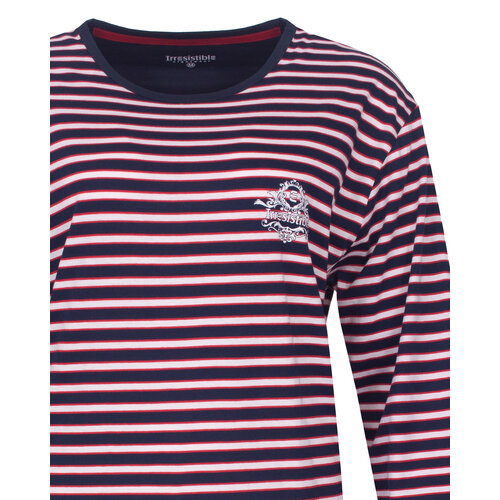 Irresistible IRPYD16005A Irresistible Dames Pyjama Donker Blauw.