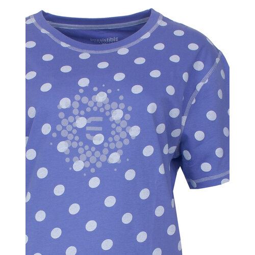 Irresistible IRNGD16001A Irresistible Dames Nachthemd Blauw.