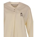 Medaillon MEPYD16003A Medaillon Dames Pyjama Lichtgeel.