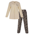 Medaillon MEPYD16003A Medaillon Dames Pyjama Lichtgeel.