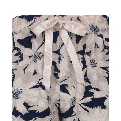 Medaillon MEPYD16002A Medaillon Dames Pyjama Donker Blauw.