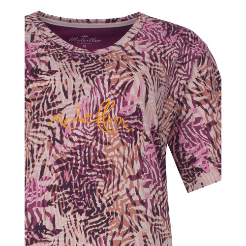 Medaillon MENGD16006A Medaillon Dames Nachthemd Violet.