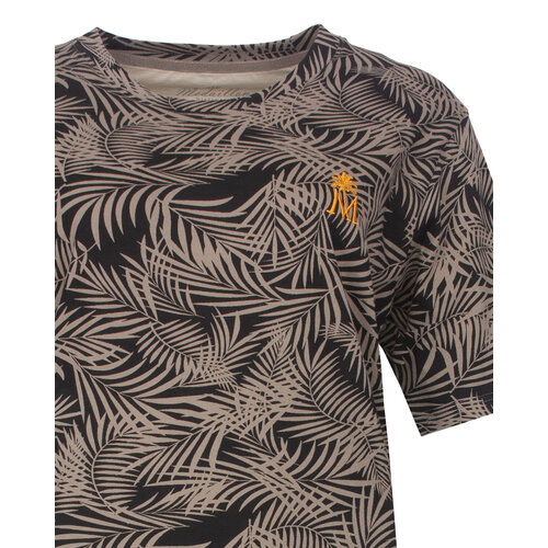 Medaillon MENGD16003A Medaillon Dames Nachthemd Bruin.