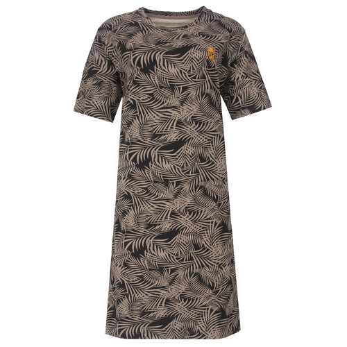 Medaillon MENGD16003A Medaillon Dames Nachthemd Bruin.