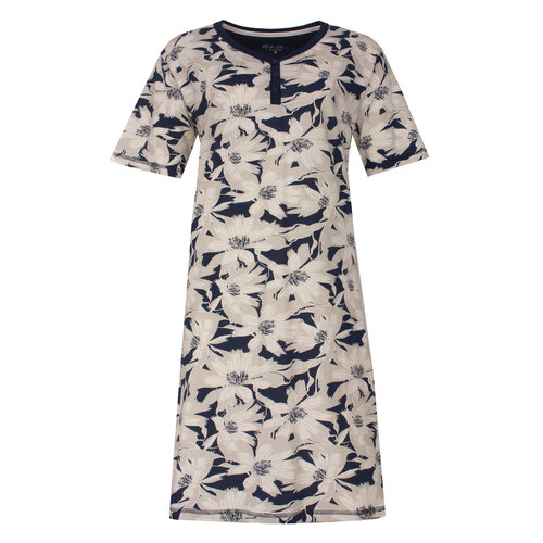 Medaillon MENGD16002A Medaillon Dames Nachthemd Blauw.