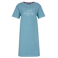 Tenderness TENGD16006A Tenderness Dames Nachthemd Blauw.