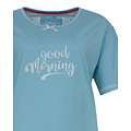 Tenderness TENGD16006A Tenderness Dames Nachthemd Blauw.
