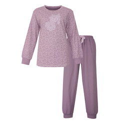 TEPYD16001A Tenderness Dames Pyjama Lila.