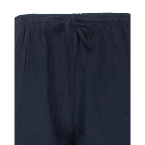 Paul Hopkins PHPYH16008A Paul Hopkins Heren Pyjama Gestreept V-hals Donker Blauw.