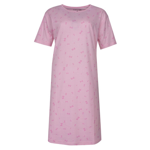 Temptation TPNGD16014A Temptation Dames Big Shirt Roze.
