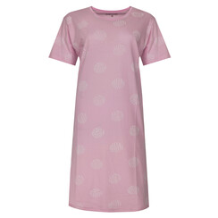 TPNGD16012C Temptation Dames Big Shirt Roze.