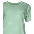 Temptation TPNGD16012B Temptation Dames Big Shirt Groen.
