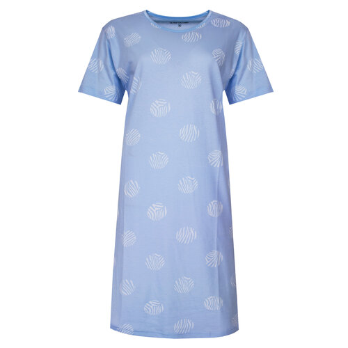 Temptation TPNGD16012A Temptation Dames Big Shirt Blauw.