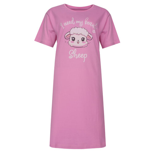 Temptation TPNGD16010A Temptation Dames Big Shirt Roze.