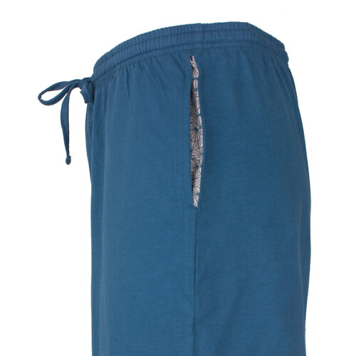 M.E.Q. MEPYH16008A MEQ Heren Pyjama Ronde Hals Grijs.