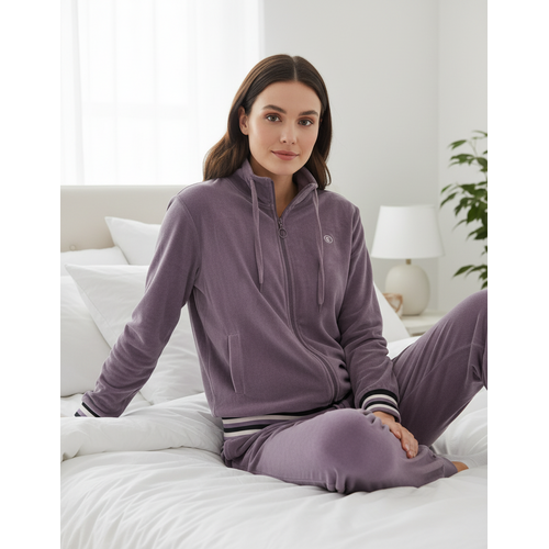 Irresistible IRHSD25003A Irresistible dames Velours Huispak Lila.